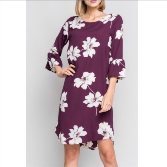 Dresses & Skirts - ❤️LAST ONE❤️Plum shift dress